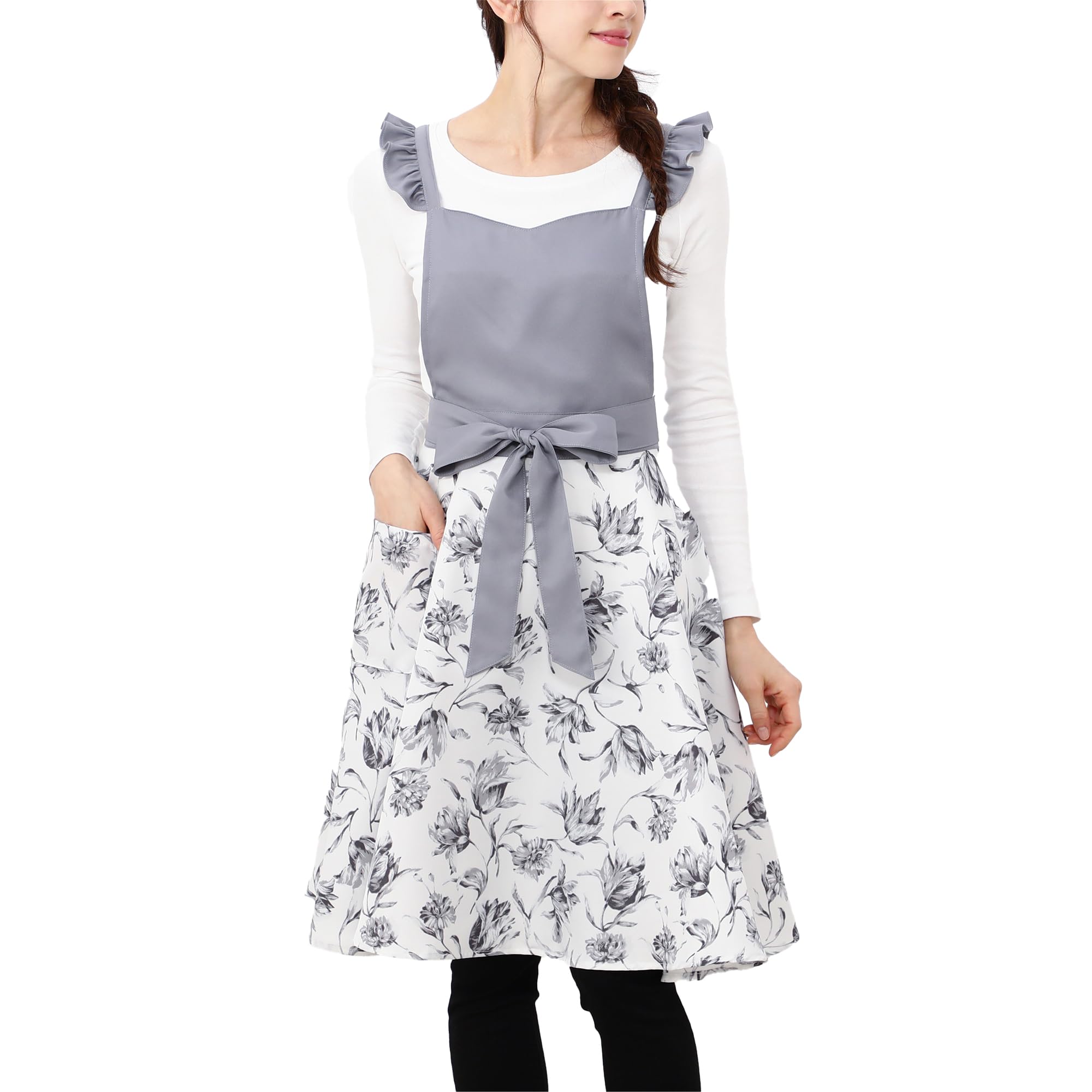 Amazon.co.jp: [Francfranc] フランフラン リリア フルエプロン